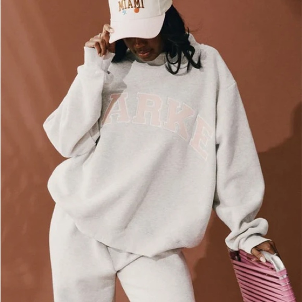 Parke Miami pink mockneck size XXL